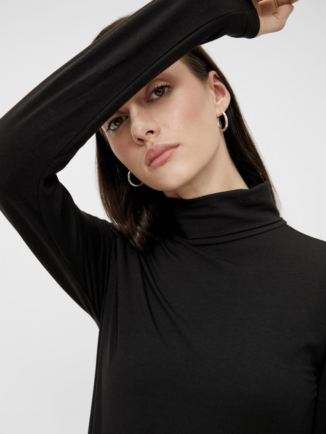 PCSIRENE Rullekrave - Black